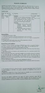 Walk in Interview